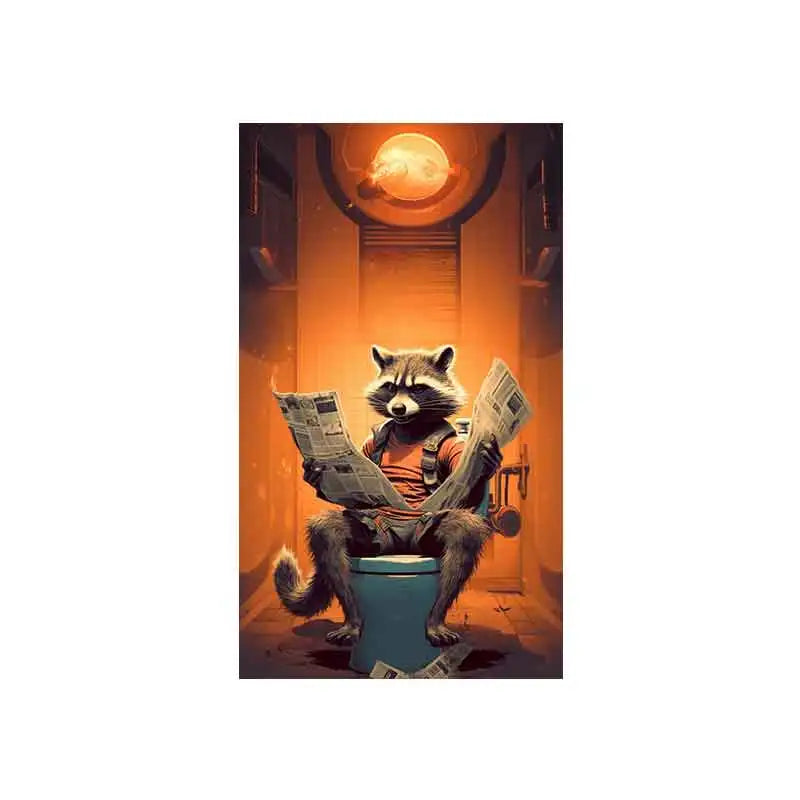 イベント・ハロウィングッズ|スーパーヒーロー トイレ読書ポスター