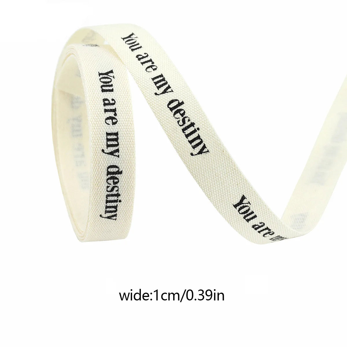 バレンタインデー用ハート柄片面プリントリボン