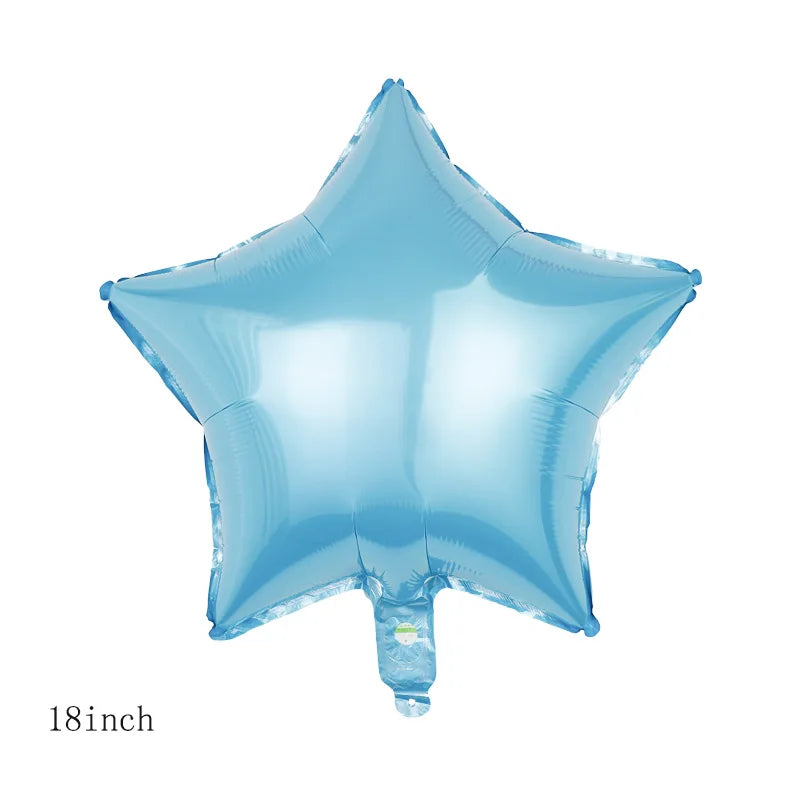 ゴールドスターホイルバルーン 18インチ