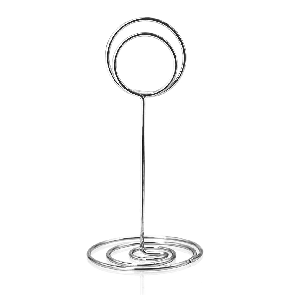 イベント・結婚式装飾|シンプルデザイン テーブル番号ホルダー 6/12個セット