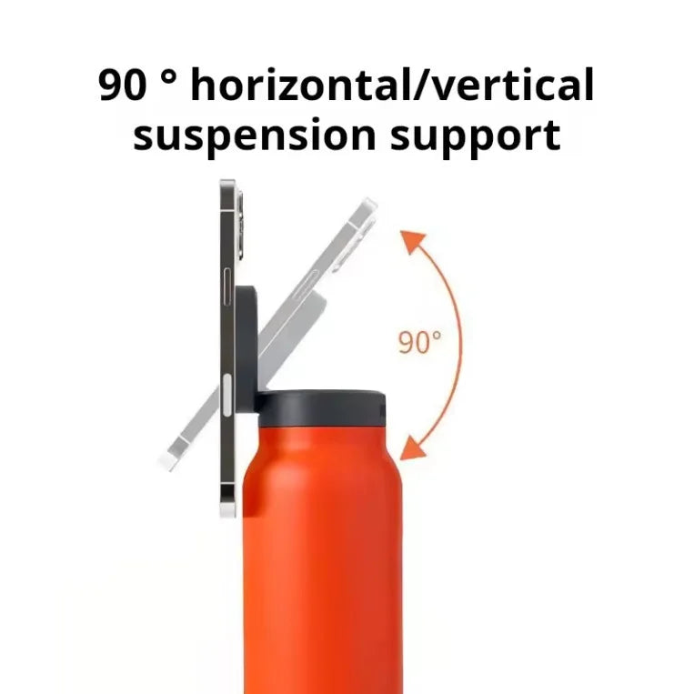 |イベント・ノベルティ用品 | スマホォルダー付き断熱ステンレスボトル | 700ml