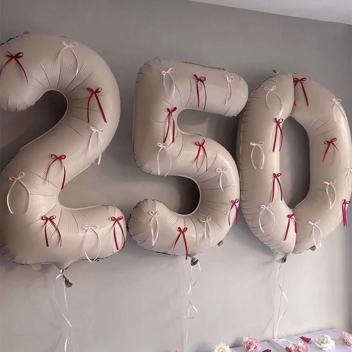 イベント・バルーン装飾|アルミホイル数字バルーン(1個)