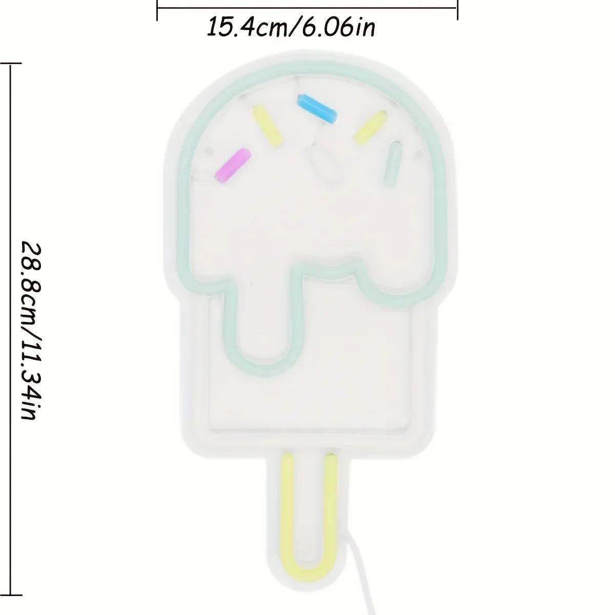 アイスキャンディーLEDネオンサイン(ネオン看板)