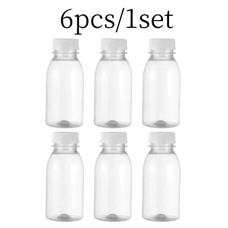 |イベント・ノベルティ用品 | PET素材 透明ボトル6本セット | 100ml