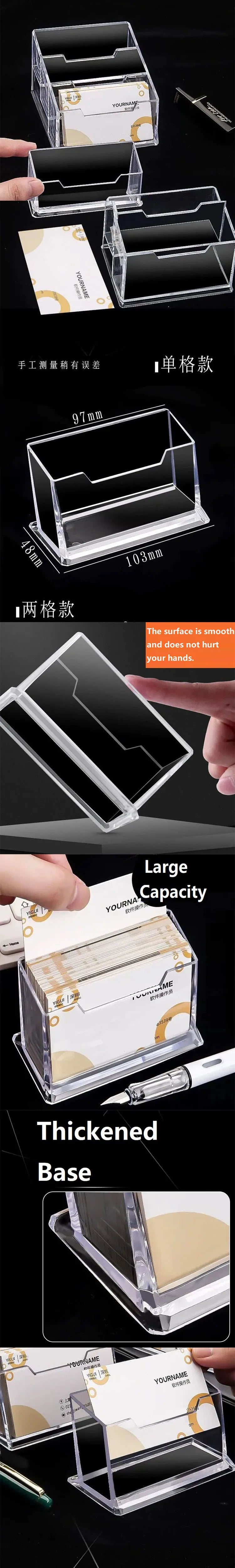 アクリル名刺ホルダー BQ04