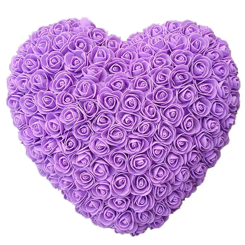パーティー・インテリア装飾|造花ハート型ローズデコレーション(25c)