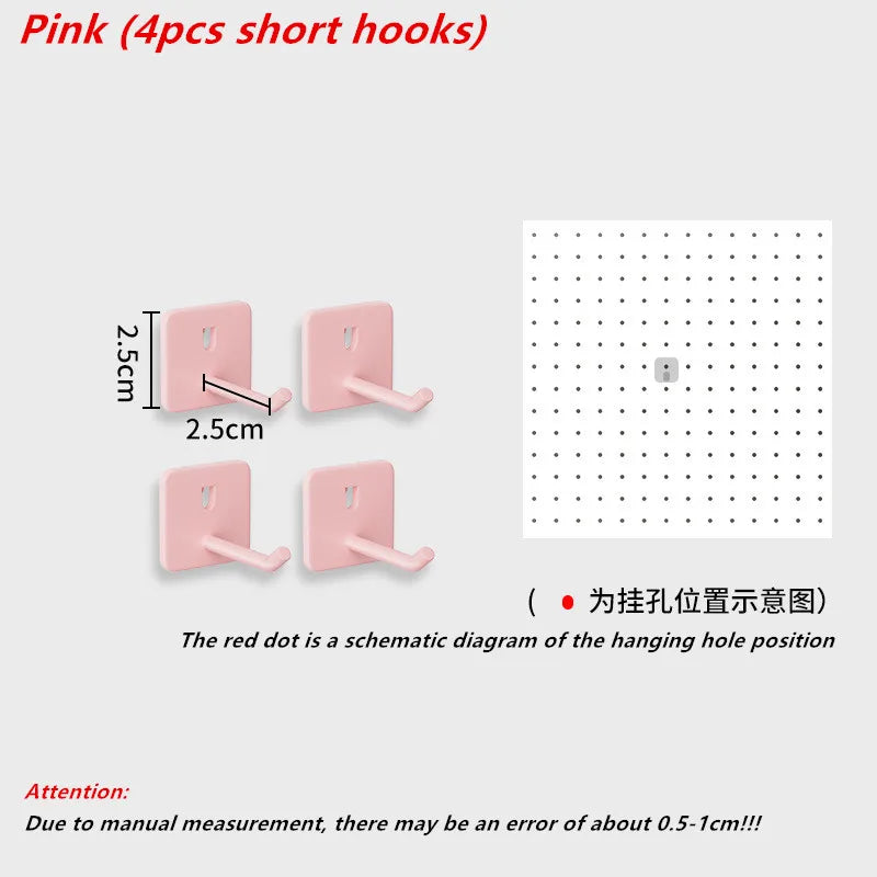 多機能メタルペグボード収納ラック