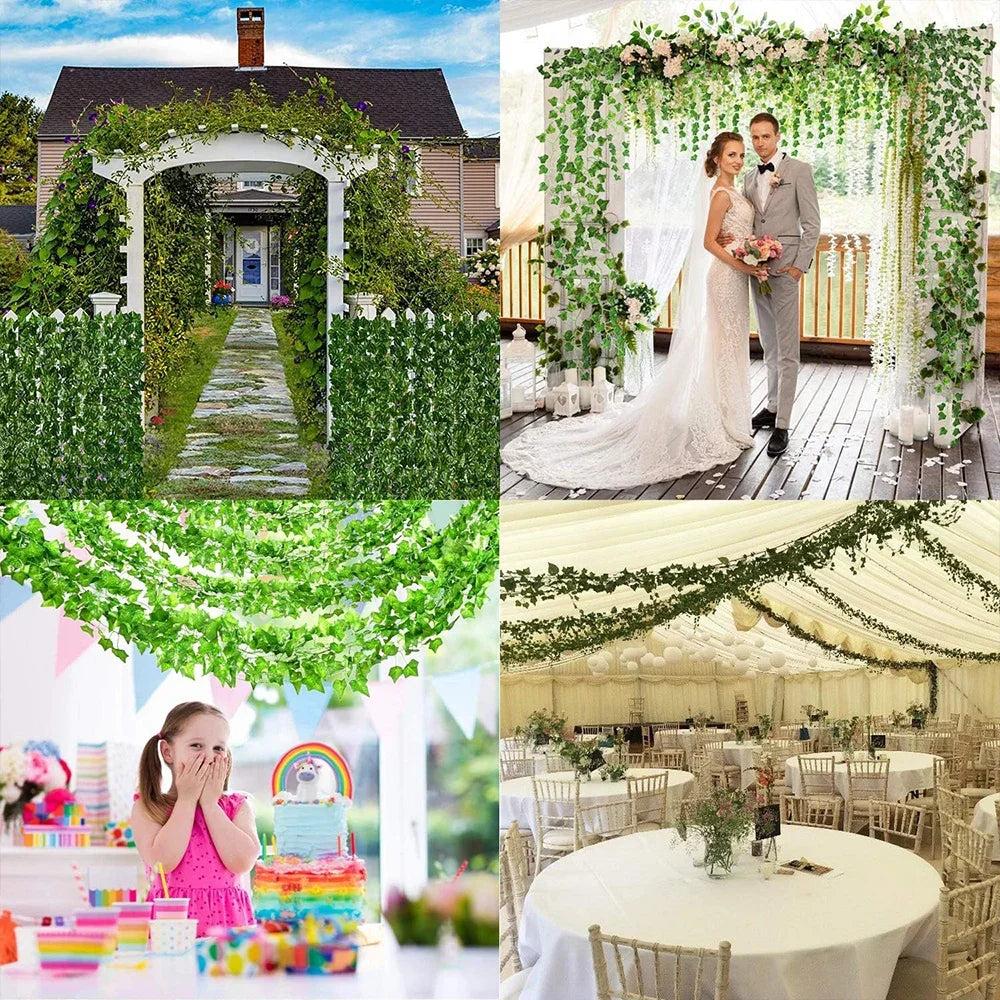 2M・人工植物・グリーン・アイビー