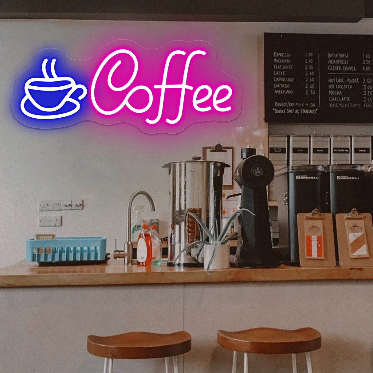 カフェ用 LEDネオンサイン(ネオン看板)