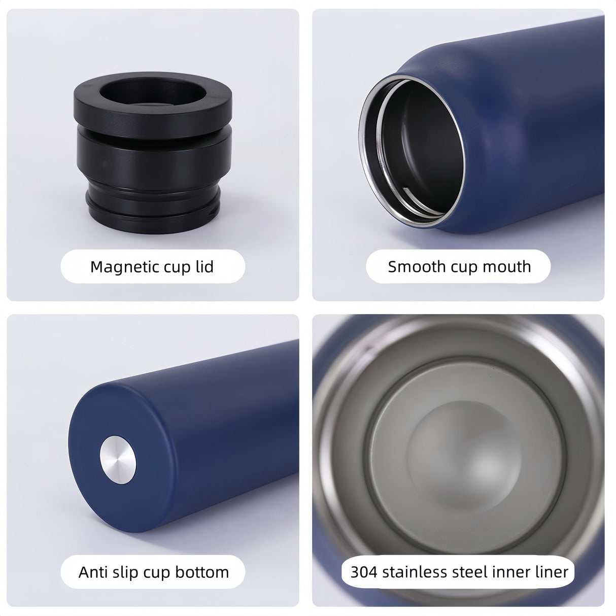 |イベント・ノベルティ用品 | スマホォルダー付き断熱ステンレスボトル | 700ml