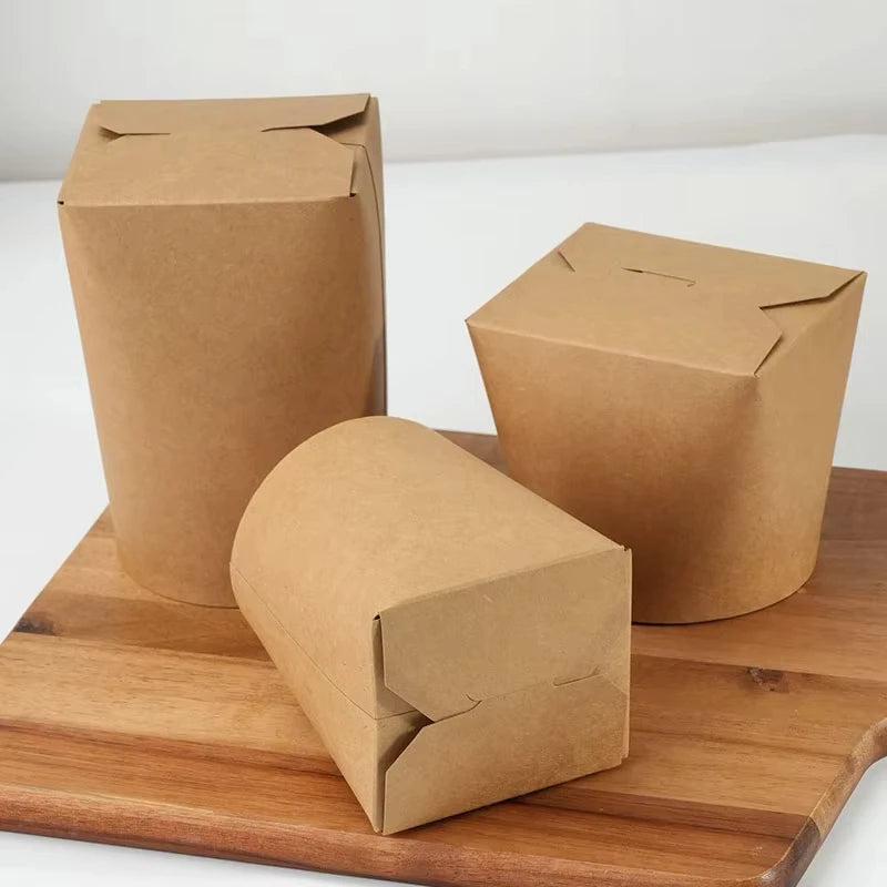 |イベント・ノベルティ用品 | 電子レンジ可 耐油クラフト紙フードBOX | 100/550/700ml