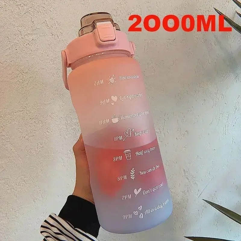 |イベント・ノベルティ用品 |  タイムマーカー付き スポーツウォーターボトセット | 280ml/900ml/2000ml