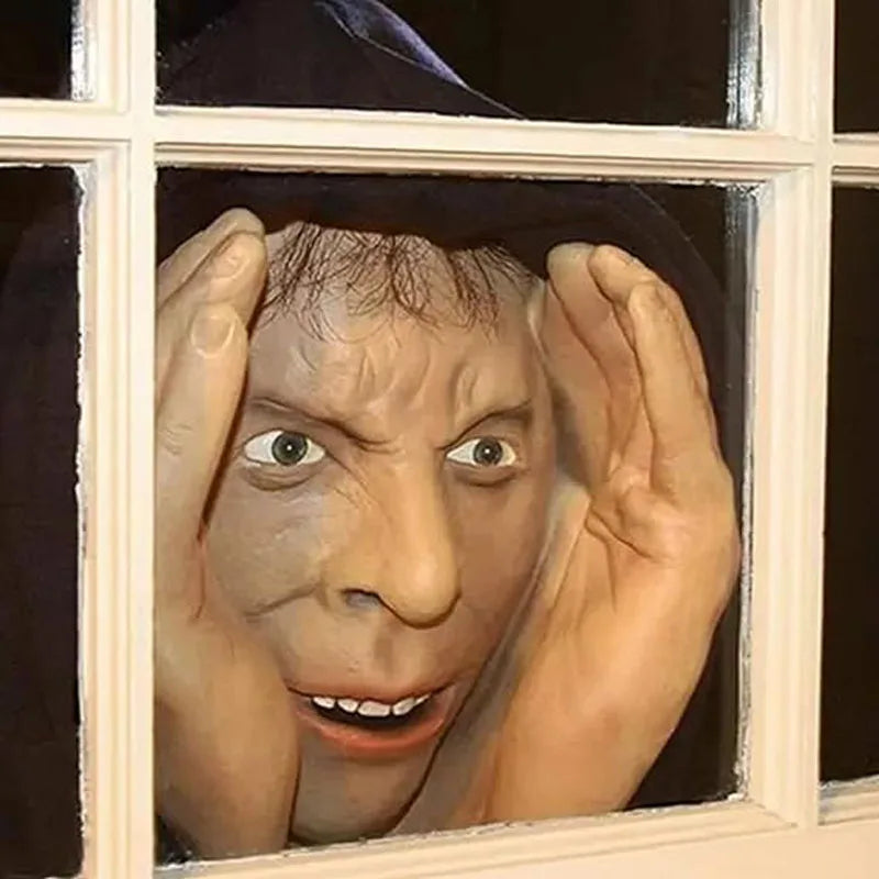 イベント・ハロウィングッズ|ホラー覗き窓デコレーションマスク