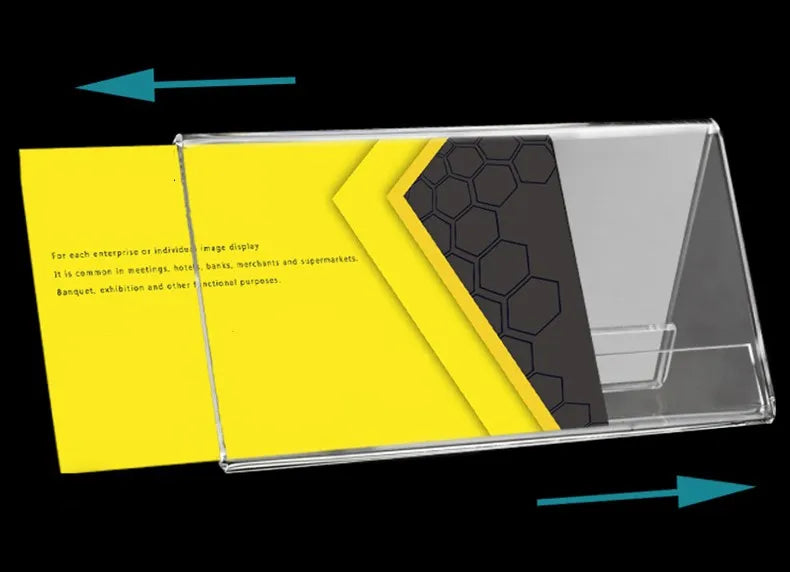 5個入りミニアクリルサインディスプレイホルダー