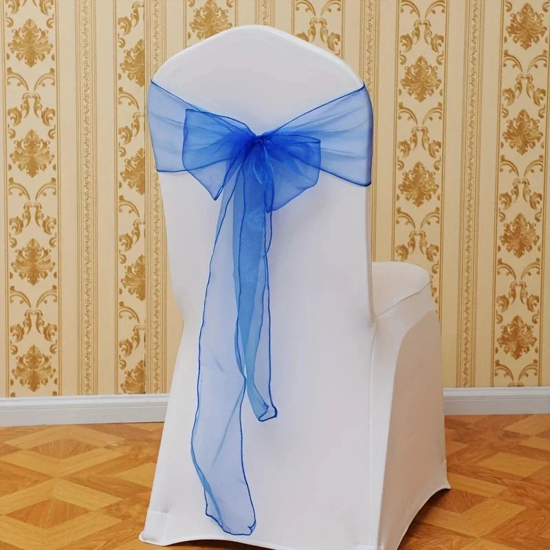 インテリア・パーティ装飾 | オーガンジーリボン10枚入 | 全長2.75m