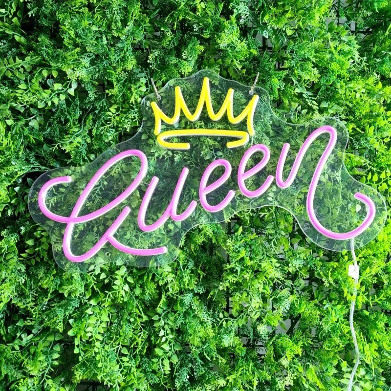 クラウンクイーンLEDネオンサイン(ネオン看板)