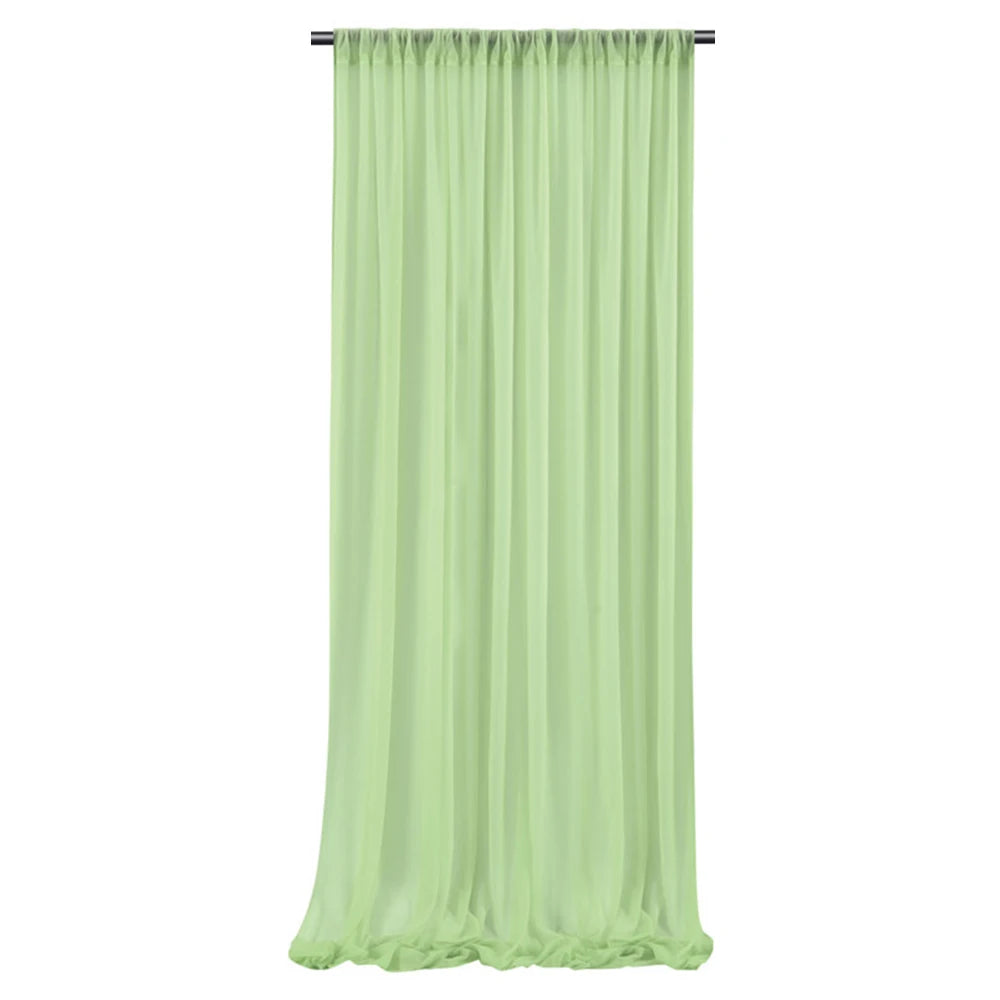 パーティー・インテリア装飾 ソフトチュール素材カーテン 結婚式・誕生日用