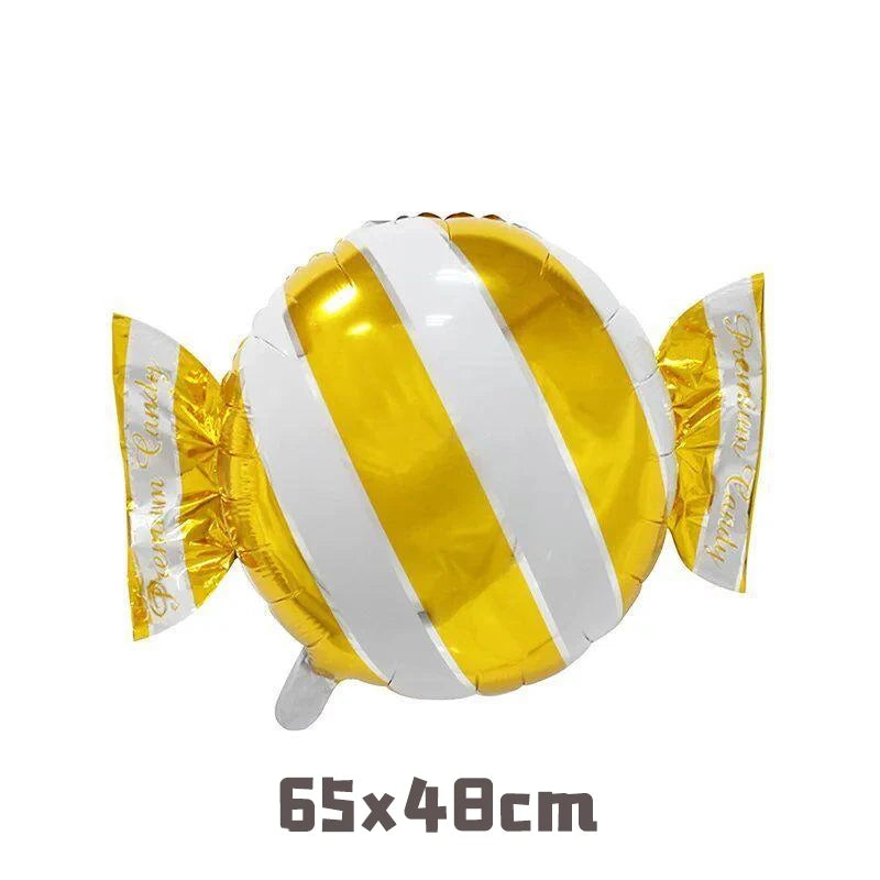 クリスマス用キャンディケインホイルバルーンセット