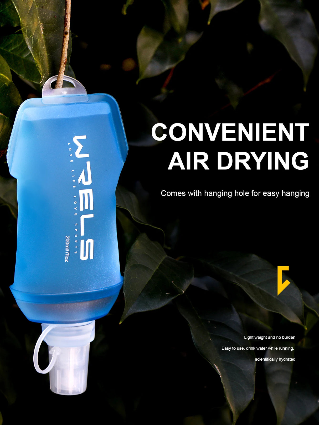 |イベント・ノベルティ用品 | 軽量折りたたみウォーターボトル | 200ml/350ml/500ml