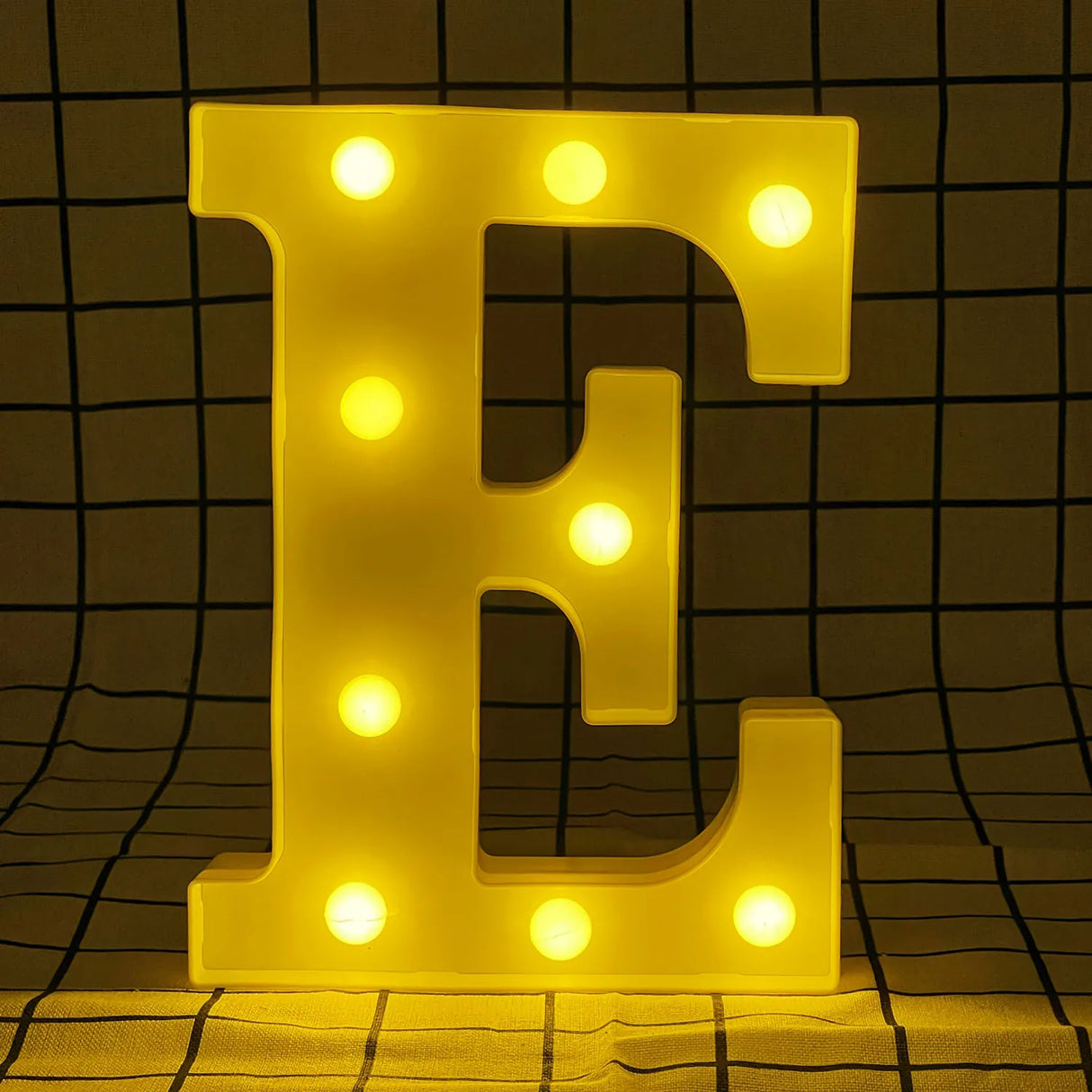 【LED装飾】LEDライト・デコレーションライト(ハート/数字/アルファベット)22cm ハート16cm