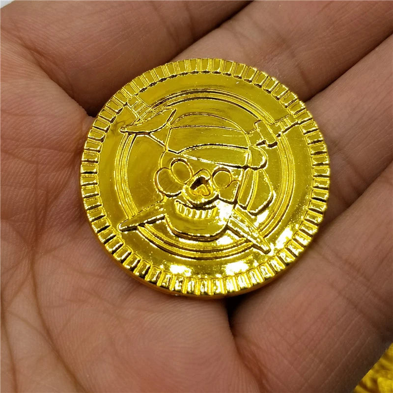 イベント・ハロウィングッズ|60個入り 海賊コイン シルバー&ゴールドセット