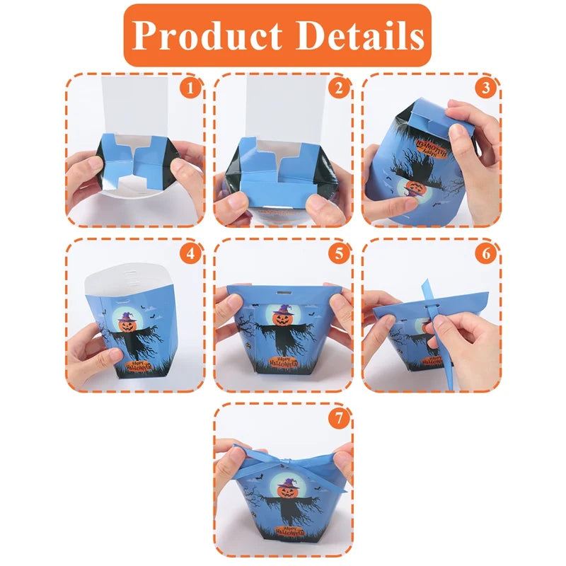 |イベント・ノベルティ用品 |ハロウィン用ギフトボックス | W6×H10.5×D6c