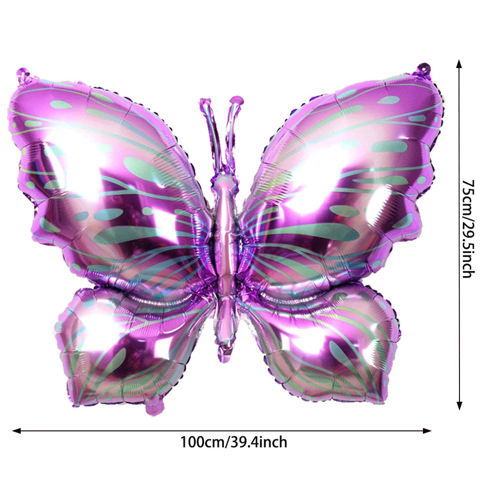 パーティー・インテリア装飾 バタフライバルーン 蝶モチーフ 誕生日・イベント用