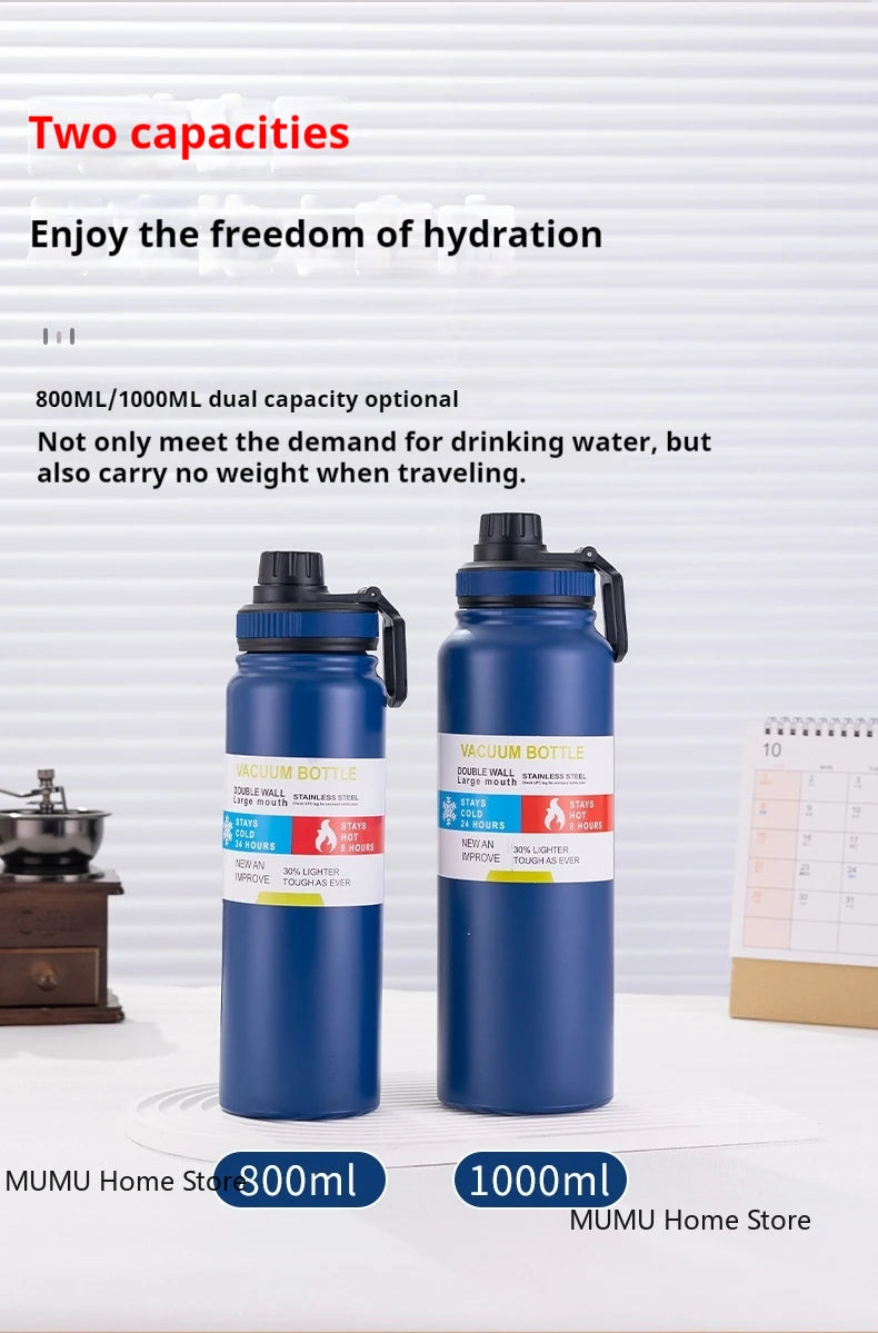 |イベント・ノベルティ用品 | ステンレス断熱魔法瓶ボトル | 800ml/1000ml