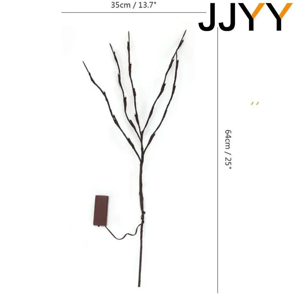 モチーフライト|イベント・パーティー装飾|LEDツリーブランチライト電池式 (高さ64cm)