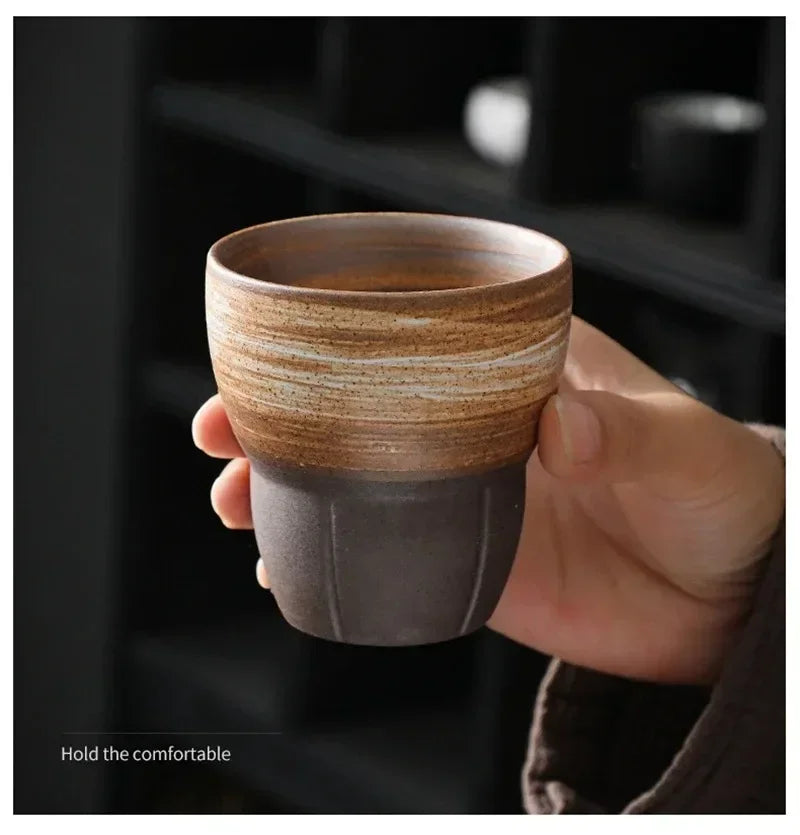 |イベント・ノベルティ用品 | 陶器製 陶芸品風デザインカップ | 150ml