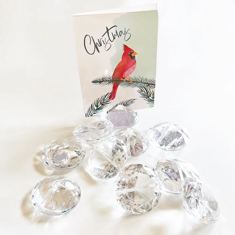 イベント・結婚式装飾|ダイヤモンドアクリルカードホルダー10/20個セット