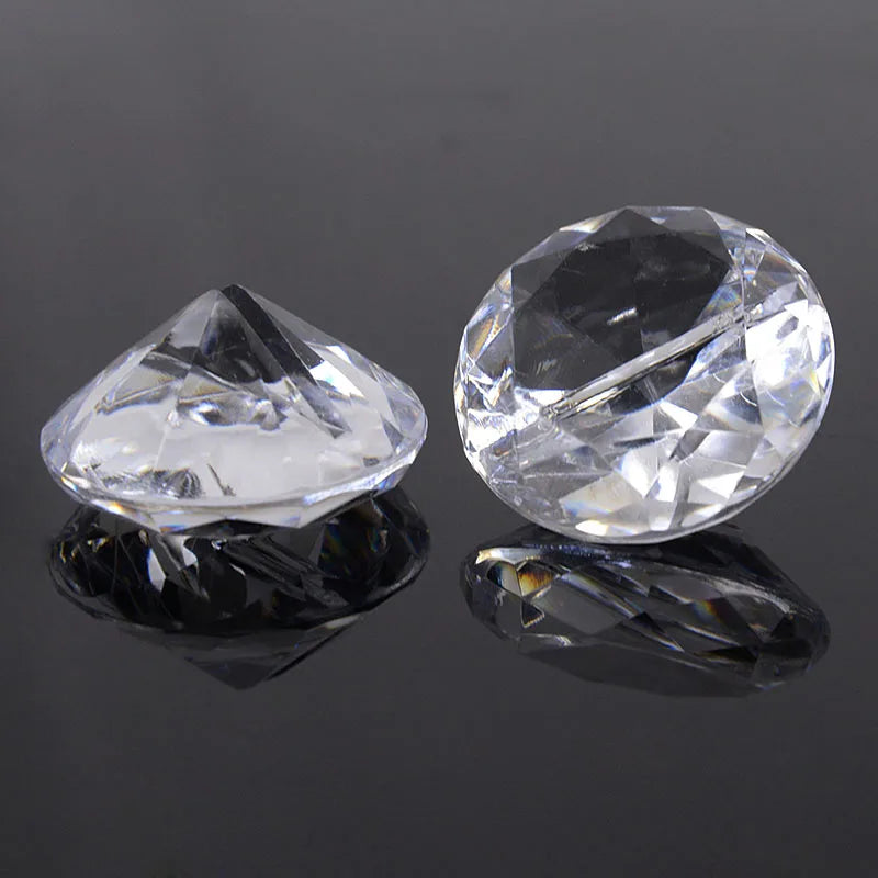 イベント・結婚式装飾|アクリル製ダイヤモンドカードホルダー5/10個