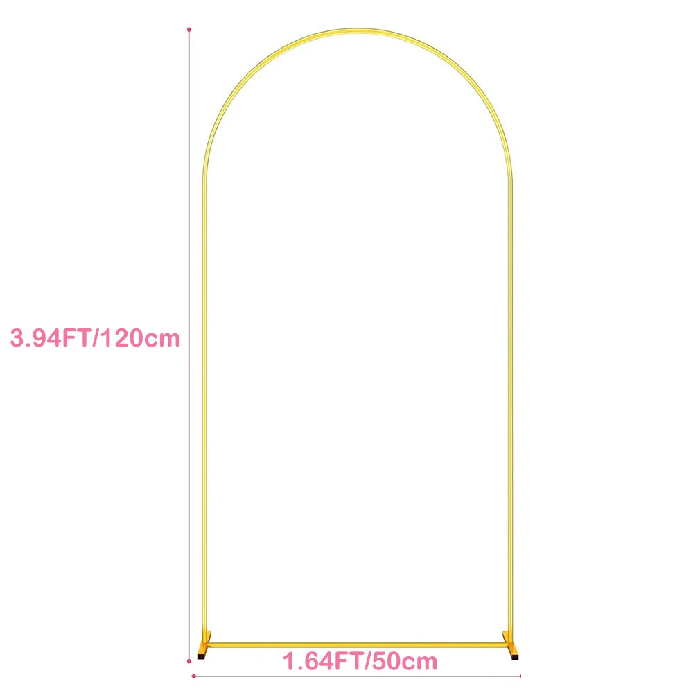 イベント・パーティー装飾 メタル製デコレーションフレーム 5サイズ 大小様々