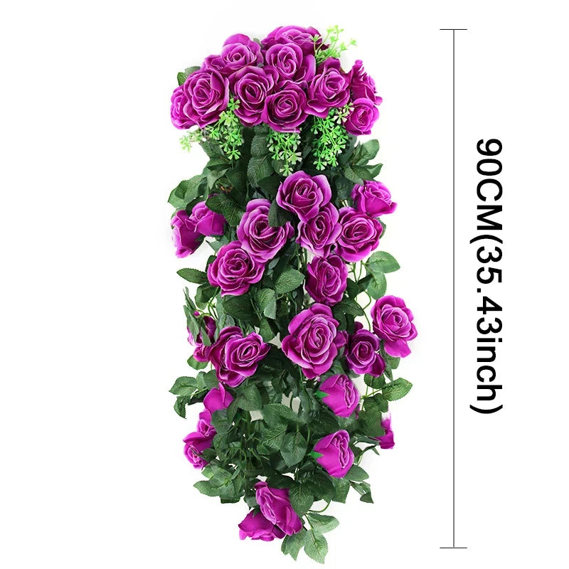 人工バイオレット 吊り下げフェイクフラワー