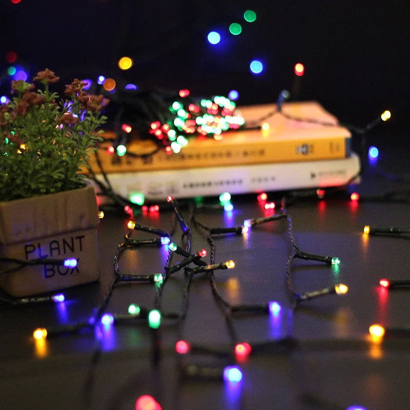 ソーラーライト|イベント・クリスマス装飾|防水ソーラーストリングライト(22M/32M)