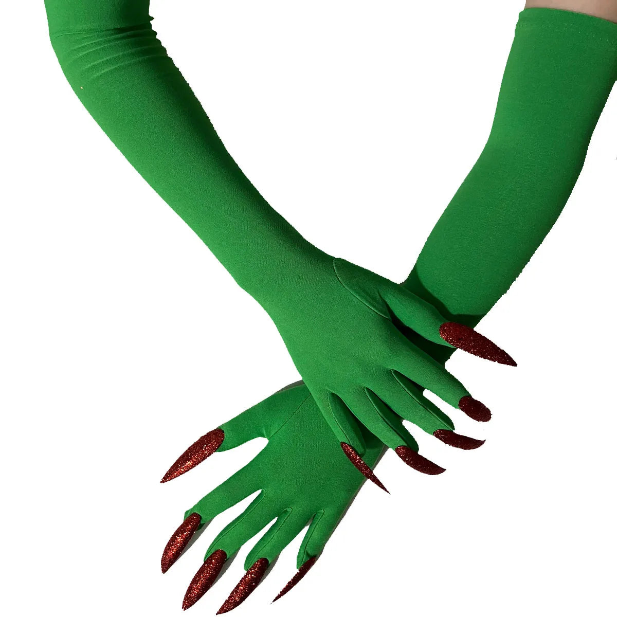 イベント・ハロウィングッズ|仮装用ゴーストクロー ロンググローブ