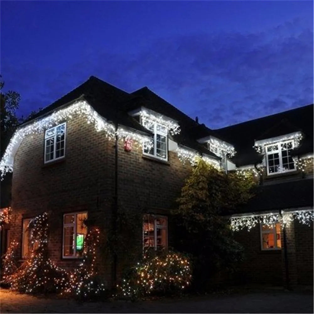 カーテンライト|イベント・クリスマス装飾|屋外用 LEDカーテンライト(5M)