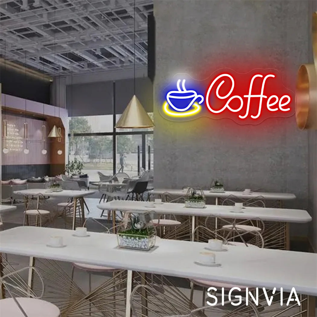 カフェ用 LEDネオンサイン(ネオン看板)