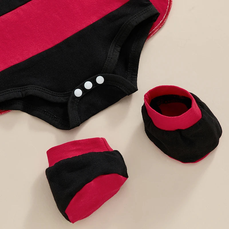 イベント装飾・ハロウィングッズ|ベビーてんとう虫コスチューム4点セット(0~12ヶ月)