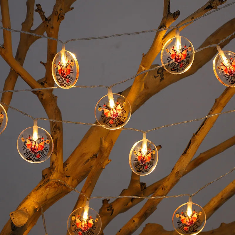 イベント・ハロウィン装飾|電源えらべるLEDデコレーションライト(1.5M/3M/6M)