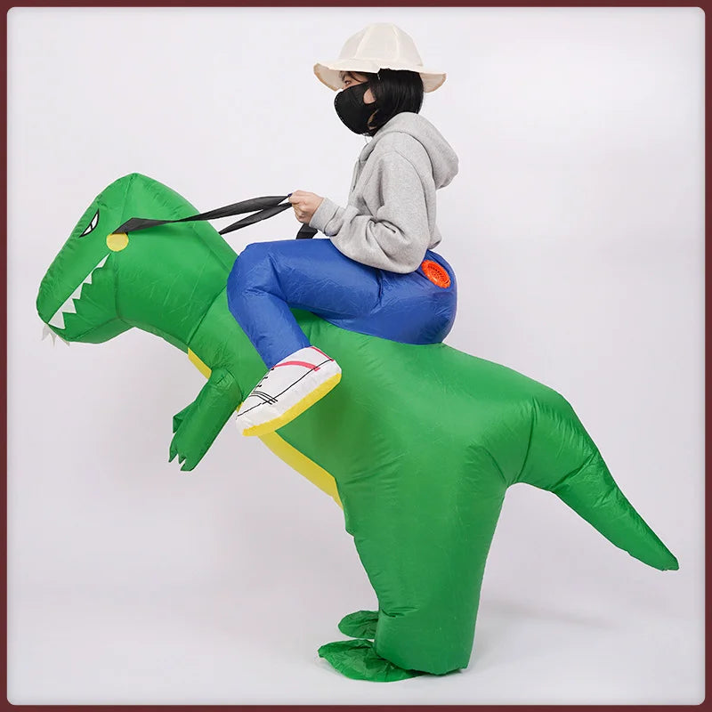 イベント・ハロウィングッズ|恐竜インフレータブルコスチューム 大人子供用