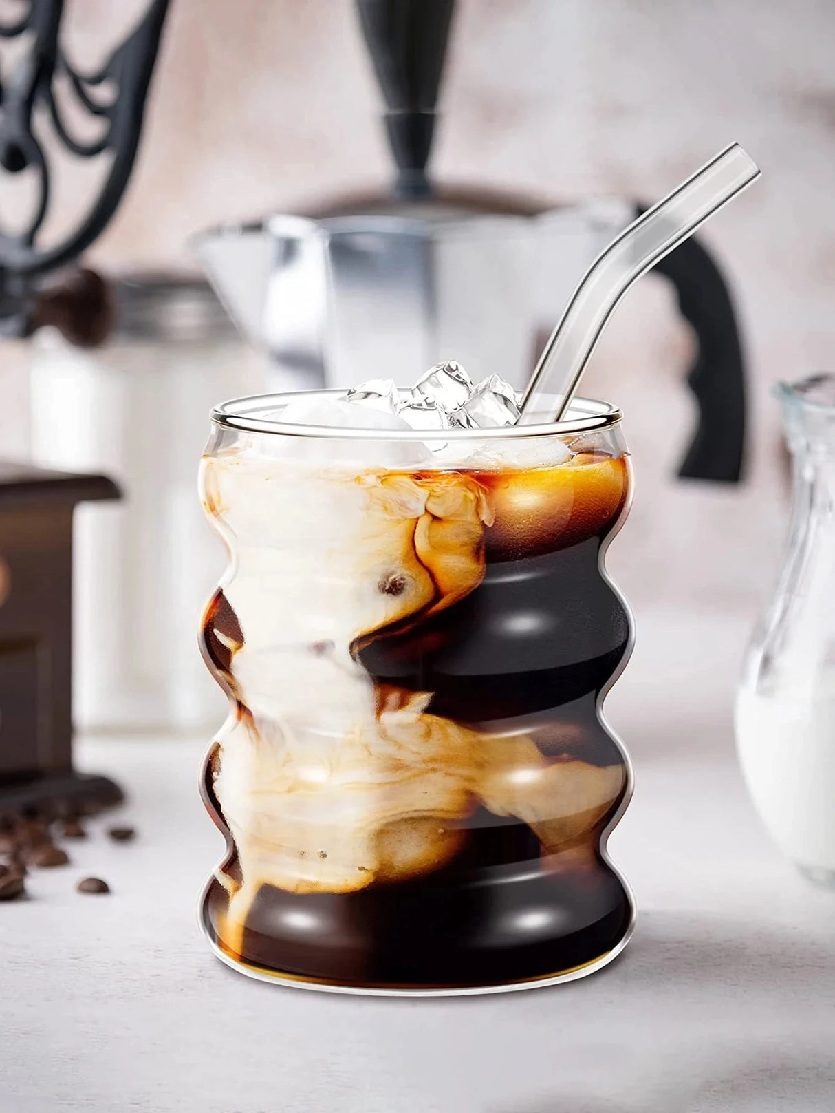 |イベント・ノベルティ用品 | 耐熱ガラスカップセット 4個 | 300ml