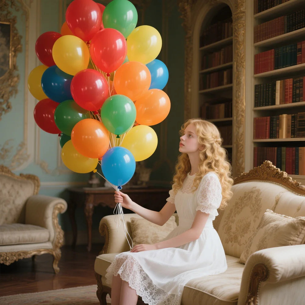 カラフルバルーン36個セット(10/12インチ)