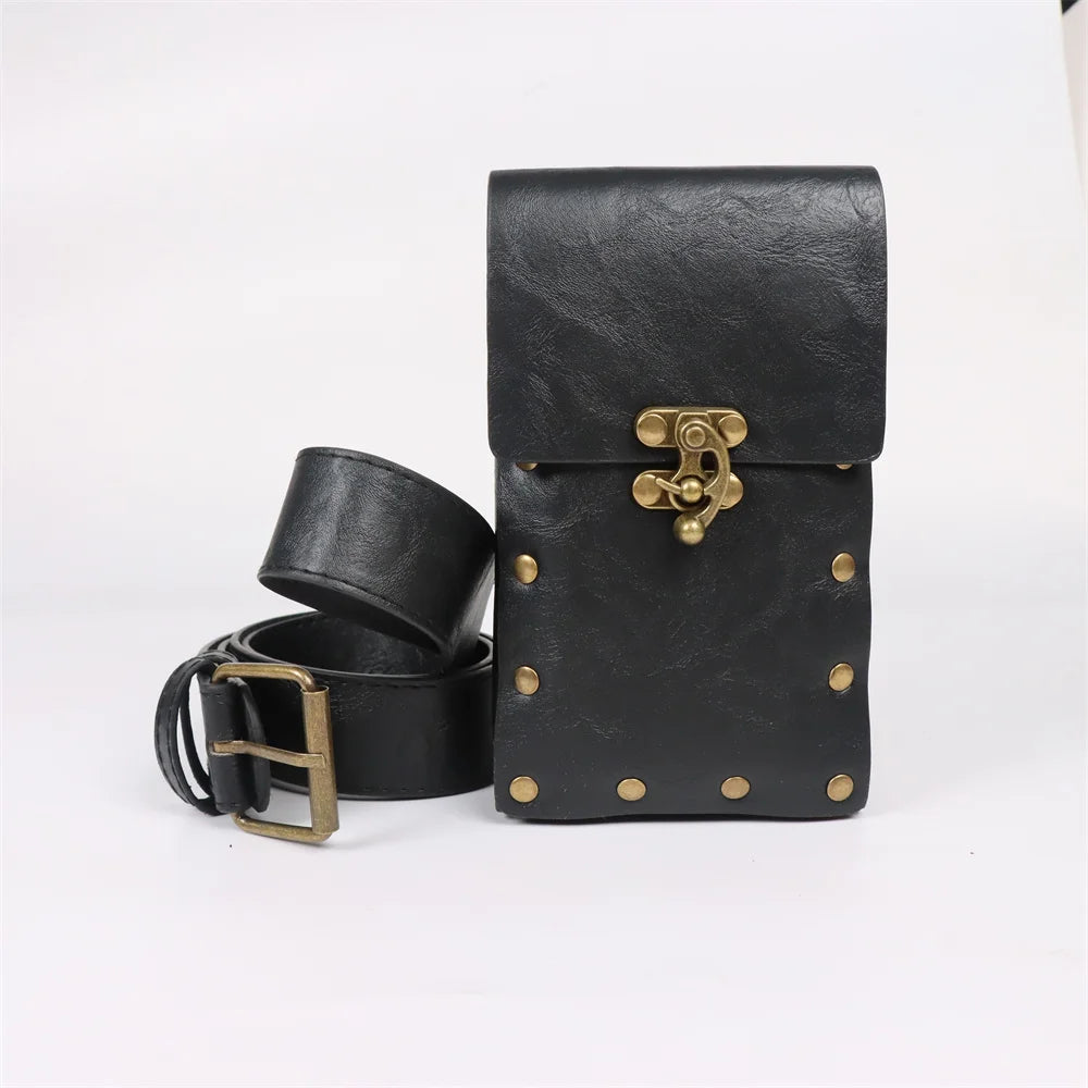 イベント・ハロウィングッズ|中世風ウエストバッグ・ベルト・小物(セット/小物のみ)