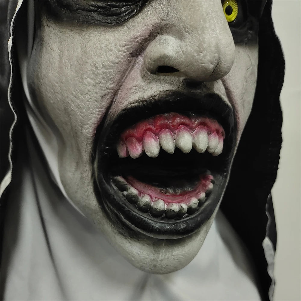 イベント・ハロウィングッズ|ホラー修道女風マスク