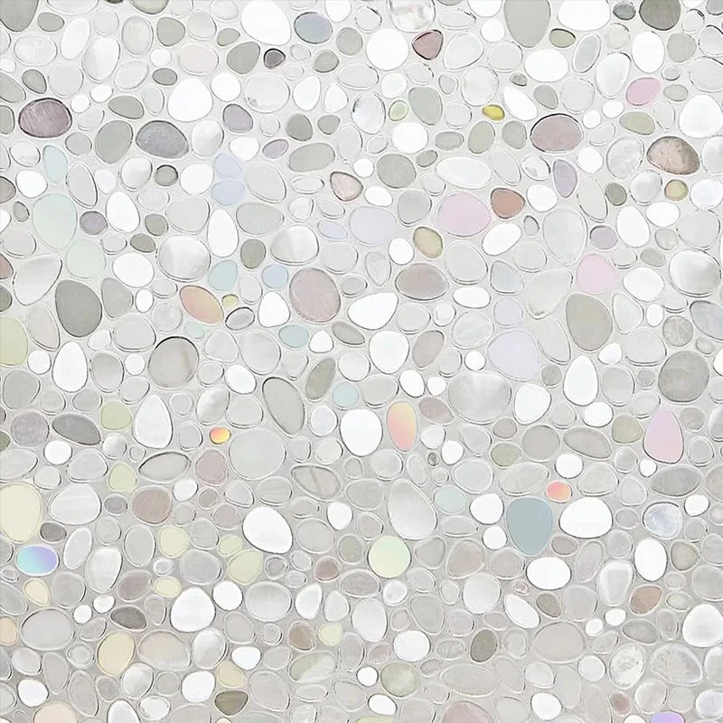 【UVカット・静電気吸着】すりガラス窓風フィルム(レトロ幾何学柄5パターン)