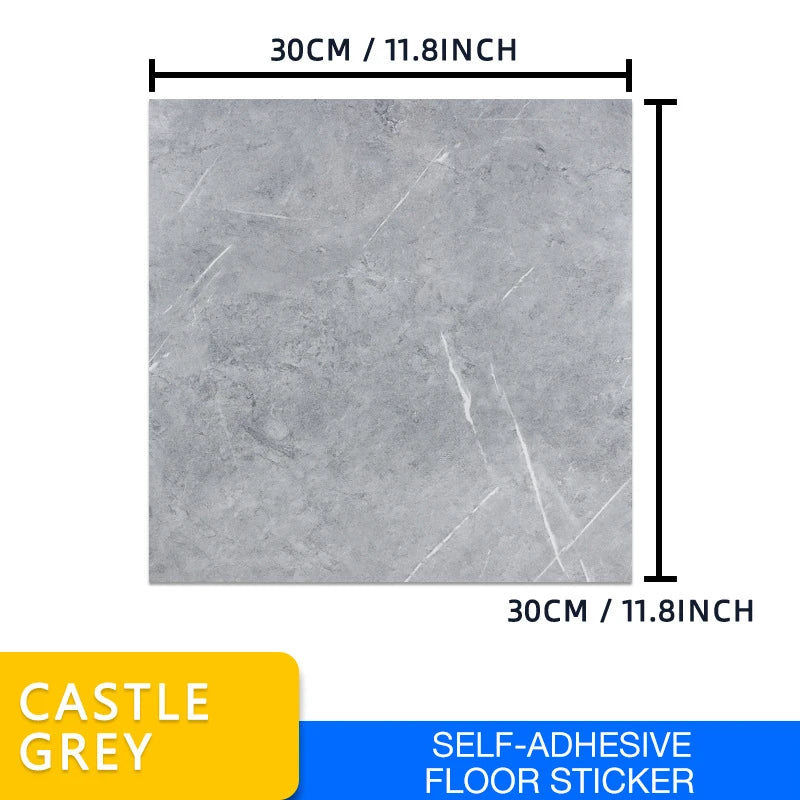 DIY用 マーブル柄タイル風 ステッカー 10枚/20枚 豪華な大理石風デザイン