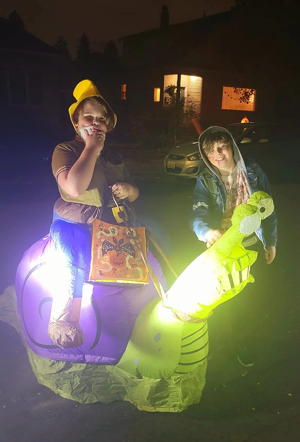 イベント・ハロウィングッズ|仮装用カタツムリコスチューム(子ども用/大人用)