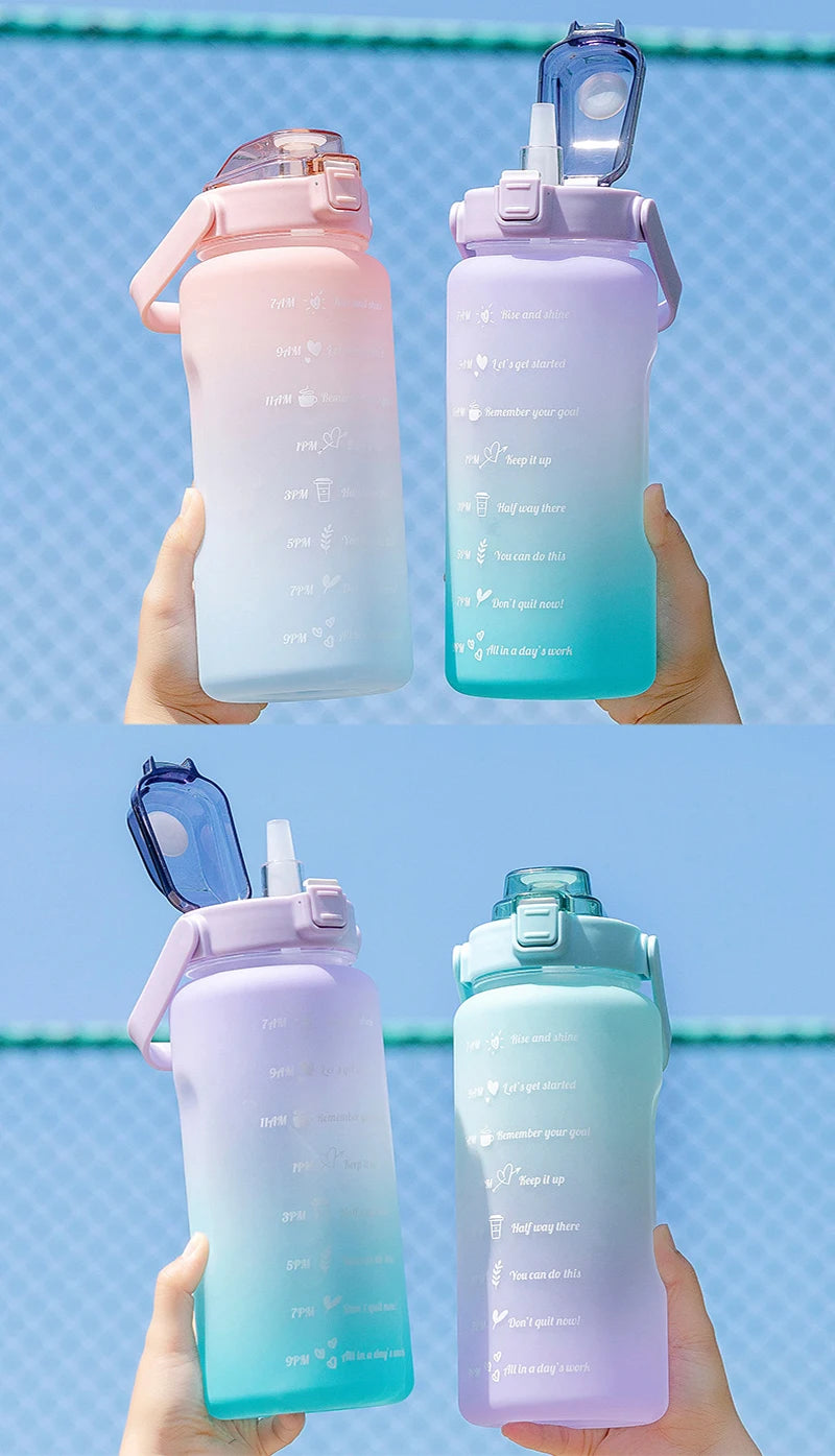 |イベント・ノベルティ用品 | ストロー付き大容量ウォーターボトル | 2L