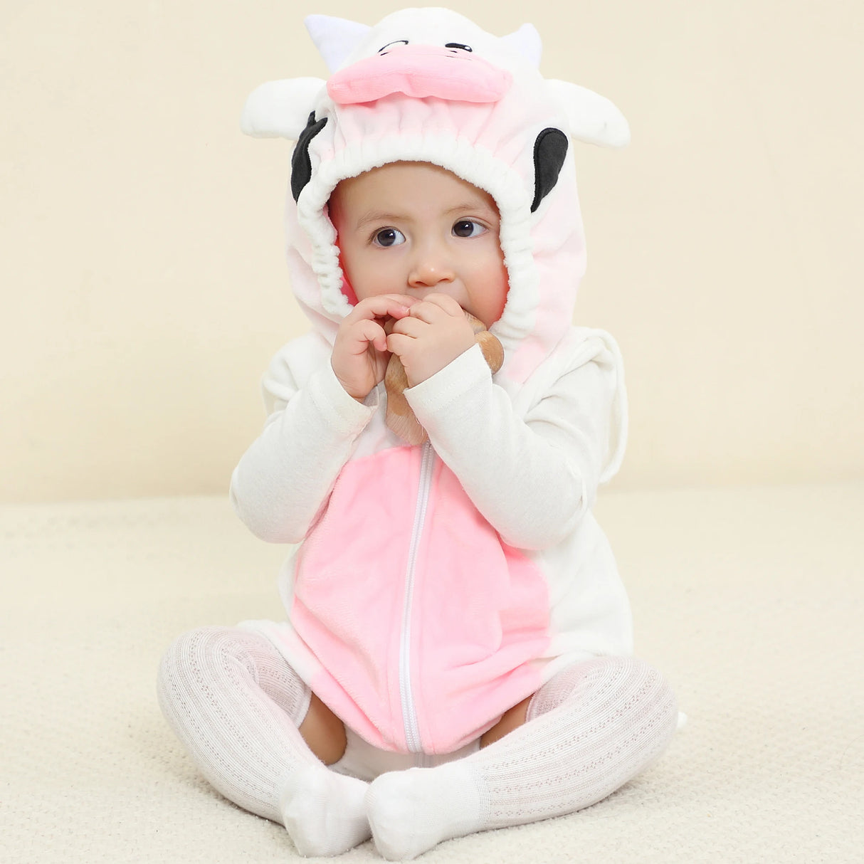 イベント・ハロウィングッズ|アニマル・ユニコーンベビーロンパース(0〜24ヶ月)着ぐるみ風